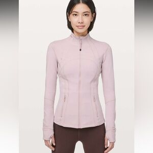 Lululemon Athletica Define athletic Jacket in Porcelin Pink